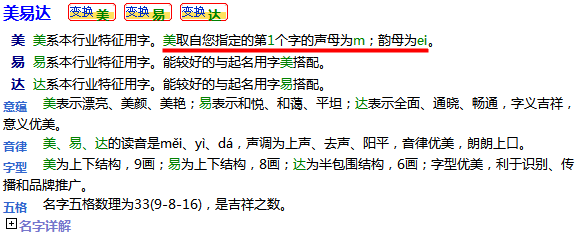 通過指定拼音起出的名字