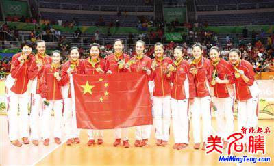 成語起名:女排姑娘名字的成語解析